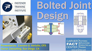 Bolted Joint Design - Training Video