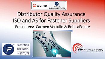 Distributor Quality Assurance and Intro to ISO - Training Video