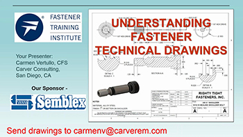 Understanding Fastener Technical Drawings - Training Video